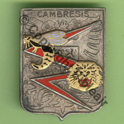 CAMB A0529 EC.1.12 CAMBRESIS CAMBRAI  AB.P Bol poinconne Dos lisse irreg SNH Src.Y.GENTY 353Eur(x3) 